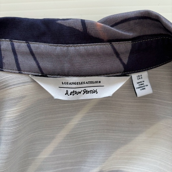 & Other Stories Top Wrap Cropped - Picture 8 of 11